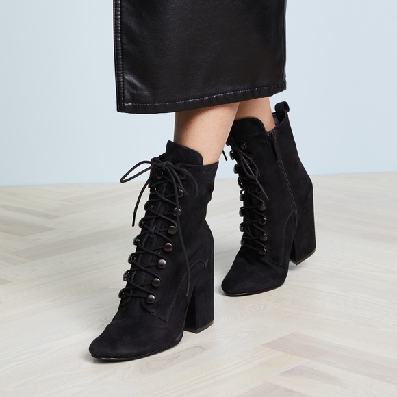 kendall and kylie lace up boots